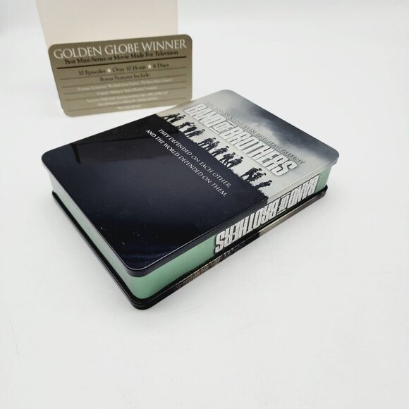 Band of Brothers DVD Set Tin Steelcase Box with Sleeve 6 discs HBO mini Series - Picture 7 of 12